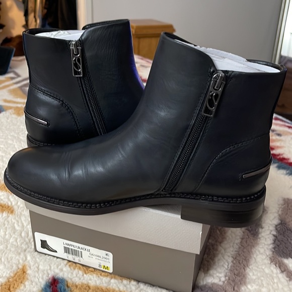 FRANCO SARTO leather Chelsea booties - Picture 5 of 6